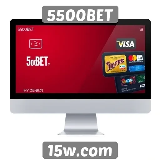 Métodos de pagamento disponíveis no 5500BET